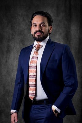 Portrait of Sukh Somal, Associate.